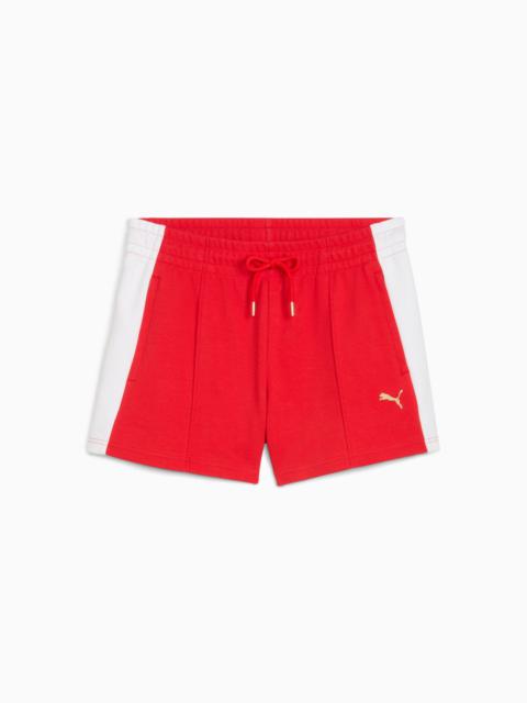 PUMA T7 Pintuck 4" Shorts Women
