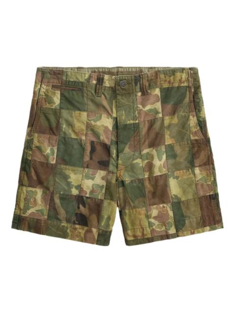 RRL by Ralph Lauren Camo Patchwork Short
