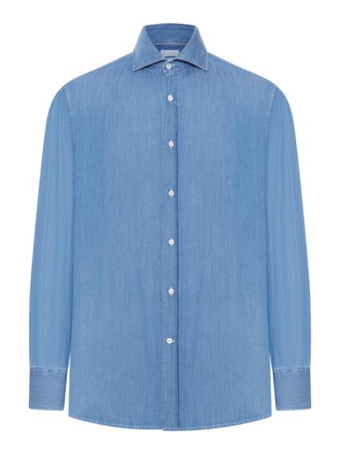 Brunello Cucinelli Brunello Cucinelli Men Medium Denim Shirt