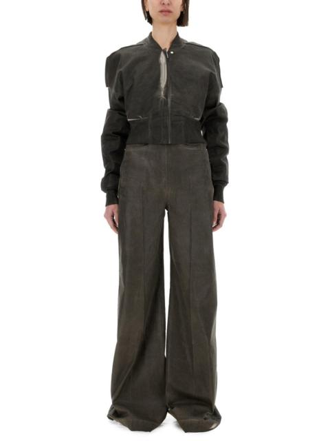 Rick Owens DRKSHDW Rick Owens Drkshdw Women Cropped Bomber Jacket "Flight Jkt"