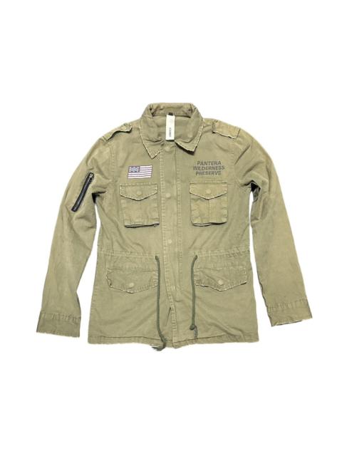 Other Designers M65 attachment jacket zipper