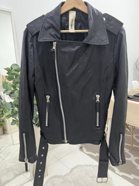 Other Designers Attachment - Attachment Biker Leather Jacket