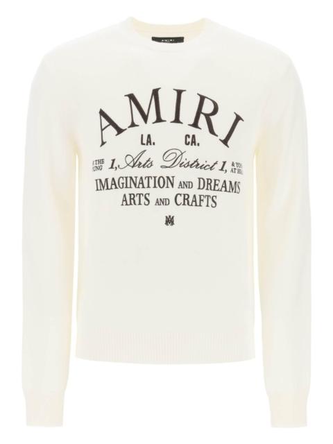 Amiri Arts District Wool Sweater