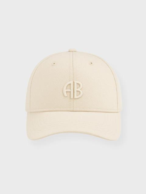 ANINE BING Cap Jermey Baseball  Beige ONESIZE