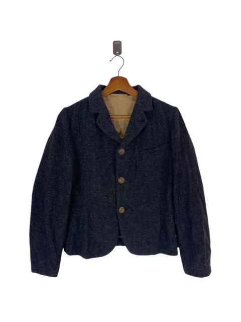Other Designers VINTAGE 45RPM JAPANESE BRAND WOOD BUTTON WOOL COAT