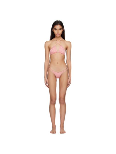 Blumarine SSENSE Exclusive Pink Bikini