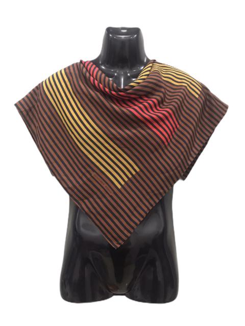 Other Designers Designer - GEOFFREY BREENE LINE DESIGN SILK SCARF NECKERCHIEF