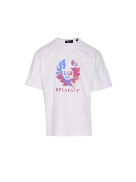 Belstaff Men Blur Phoenix Logo T-Shirt