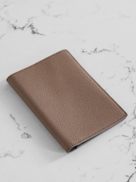 Smythson Panama Textured-leather Passport Holder