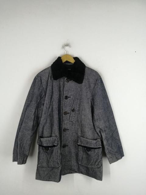 Other Designers Vintage - Guell Mustard Heavy Jacket