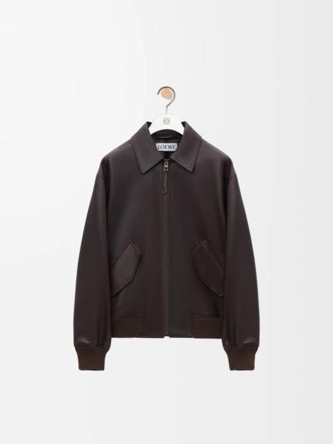 Loewe Aviator jacket in deerskin