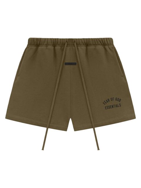ESSENTIALS Fear of God Essentials Fleece Soccer Short 'Olive'