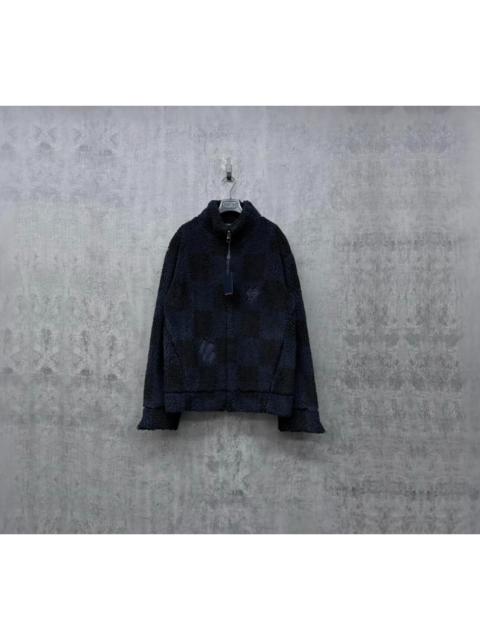 Louis Vuitton Louis Vuitton Teddy Embroidered Logo Checkered Jacket