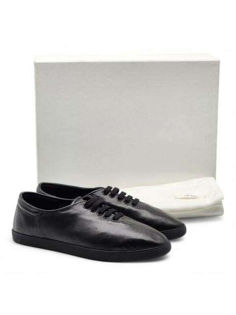 The Row Sam Leather Sneakers - Black - EU 35 / US 5 $1190 NWB
