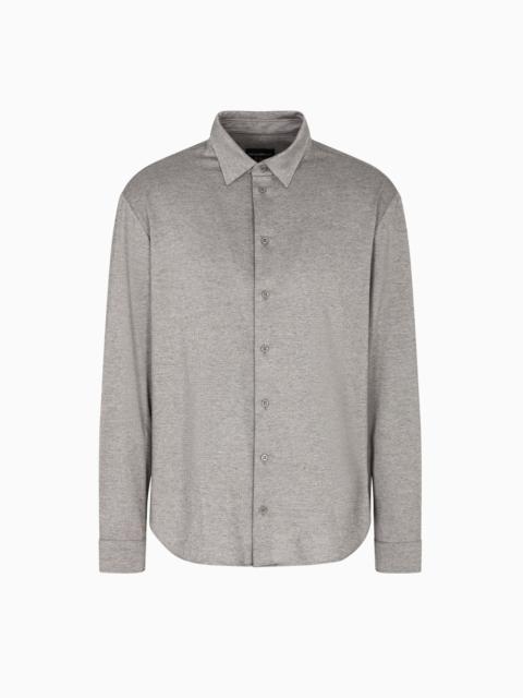 EMPORIO ARMANI ICON JASPÉ JERSEY SHIRT