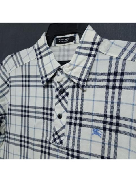 Burberry Black Label Checkered Polo