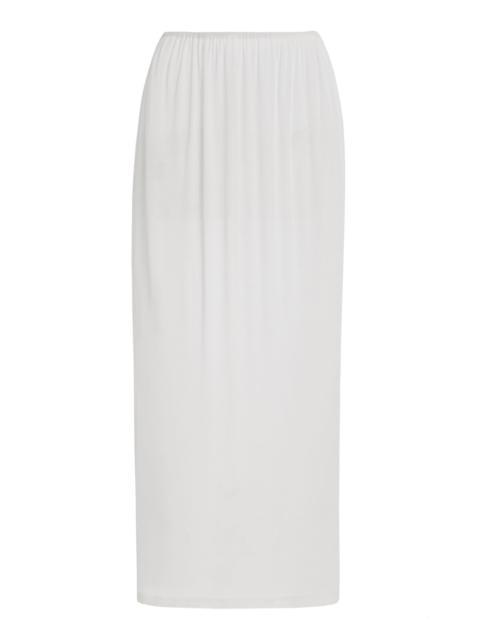 CO Jersey Pencil Skirt ivory