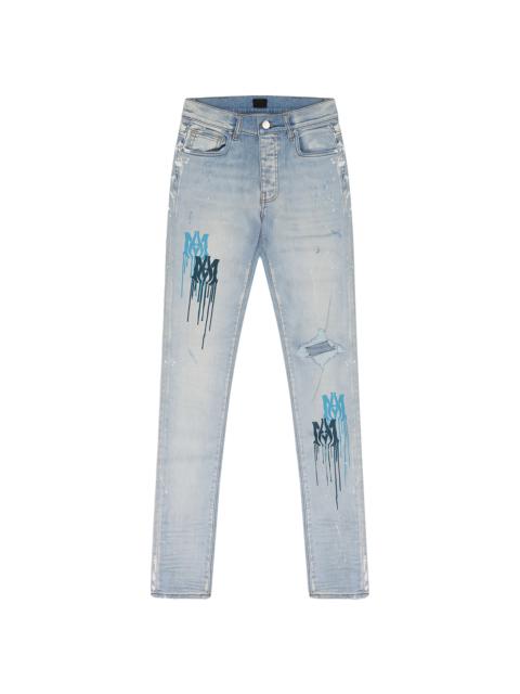 AMIRI MA Drip Jeans "Light Indigo"