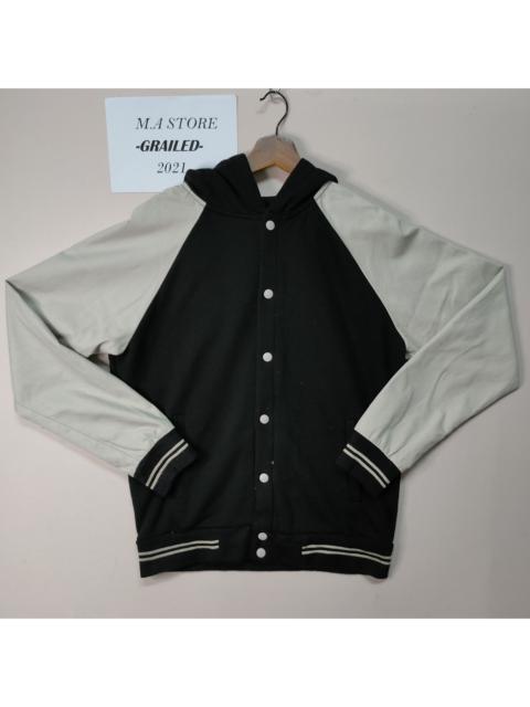 Other Designers Vintage 21 MEN HOODIE VARSITY JACKET