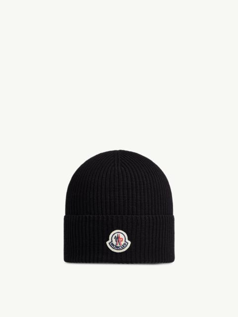 Moncler Logo Cotton Beanie