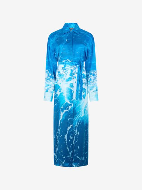 Roberto Cavalli Stretto di Messina Print Dress