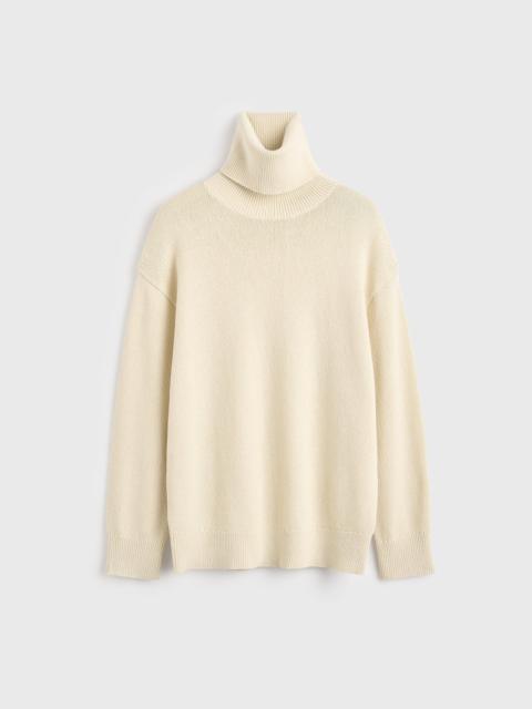 TOTEME Longline turtleneck ecru
