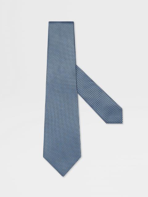 ZEGNA LIGHT BLUE SILK TIE