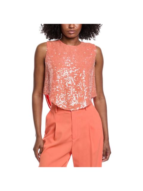 LAPOINTE LAPOINTE Sequin Tank Top