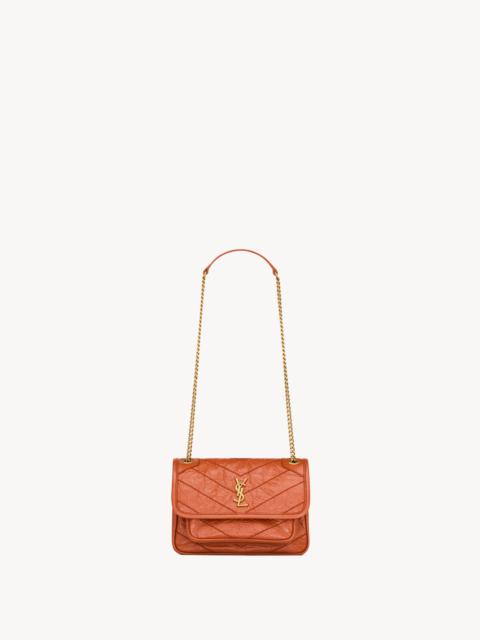 SAINT LAURENT NIKI MINI IN VINTAGE LEATHER