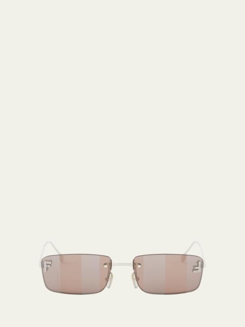 FENDI Fendi First Crystalized Logo Sunglasses