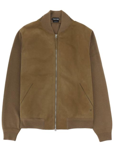 TOM FORD MERINO WOOL BOMBER JACKET