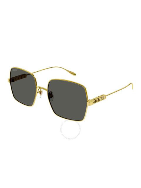 GUCCI Gucci Grey Sport Ladies Sunglasses GG1434S 001 57