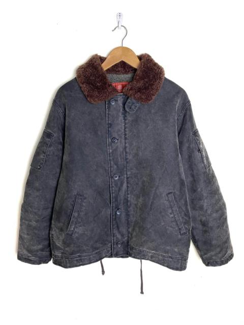 Other Designers Vintage Avirex Officer’s Uniform Deck Jacket