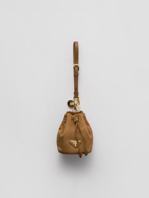 Prada Mini Icon Re-Nylon bag charm