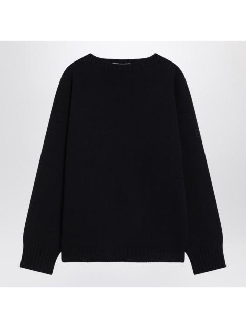 Chloé Chloé Navy Blue Sweater In Wool And Cashmere Women