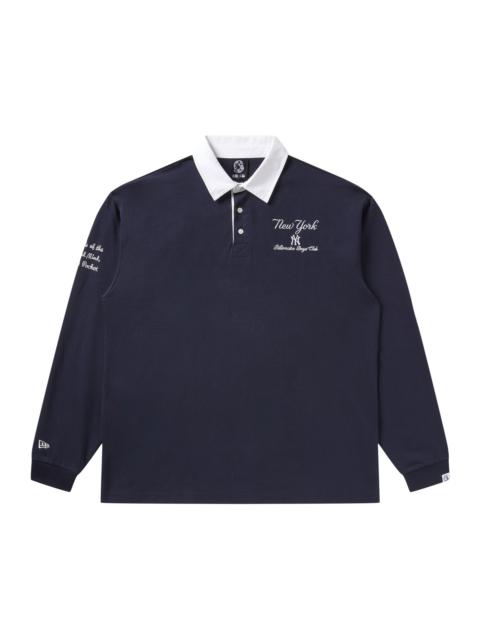 BILLIONAIRE BOYS CLUB NY YANKEES LONG-SLEEVE RUGBY