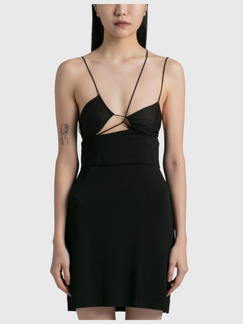 NENSI DOJAKA FITTED BRA MINI DRESS