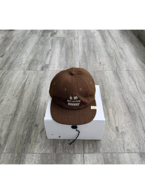 visvim VISVIM EXCELSIOR II CAP IM wool blend embroidered baseball cap