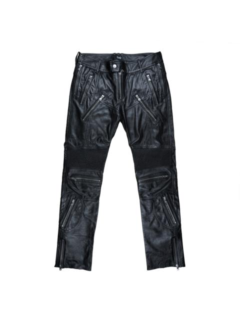 Dolce & Gabbana Lambskin Multi-zip Bikers