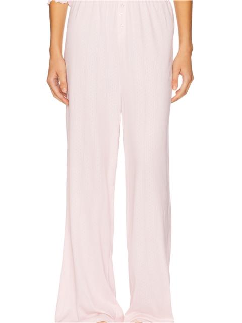 For Love & Lemons Elliana Wide Leg Pant