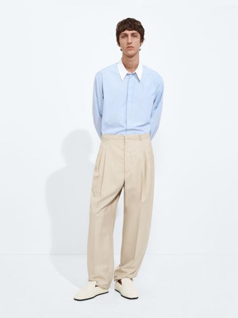 Bottega Veneta Wool and Cotton Pants