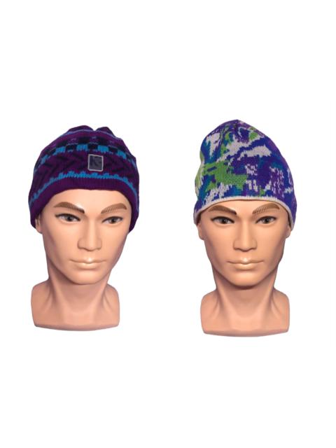 Archival Clothing - Multicolor Beanie Hats Combo 2 Pieces