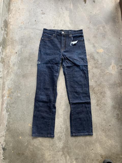 Other Designers Uniqlo - JapaneseBrand Uniqlo Distressed Denim Jeans Straight Pant