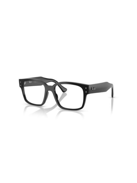 Ray-Ban Ray-Ban 51mm Square optical glasses in Black at Nordstrom