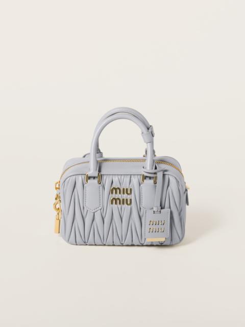 Miu Miu Arcadie Matelassé nappa leather bag
