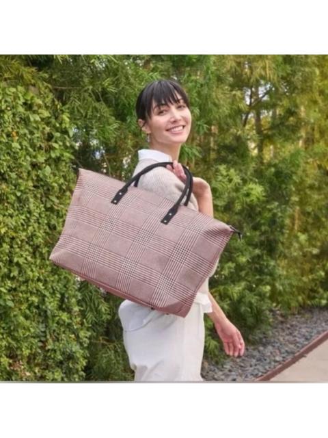 Other Designers NWT LULU DHARMA‎ Weekender Bag in Pink and Black $150