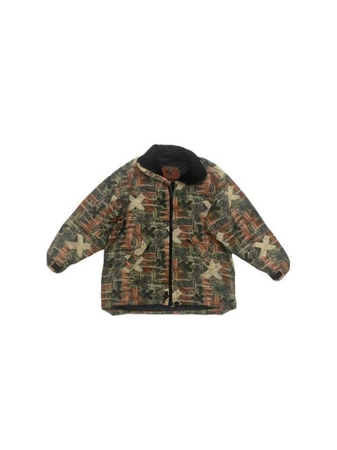Other Designers Vintage - Y2K Quicksilver X-Games Pop Overprinted Jacket