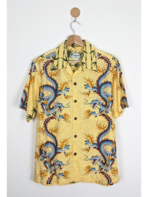 Other Designers Hawaiian Shirt - Vintage Kamehameha hawaii dragon rayon shirt