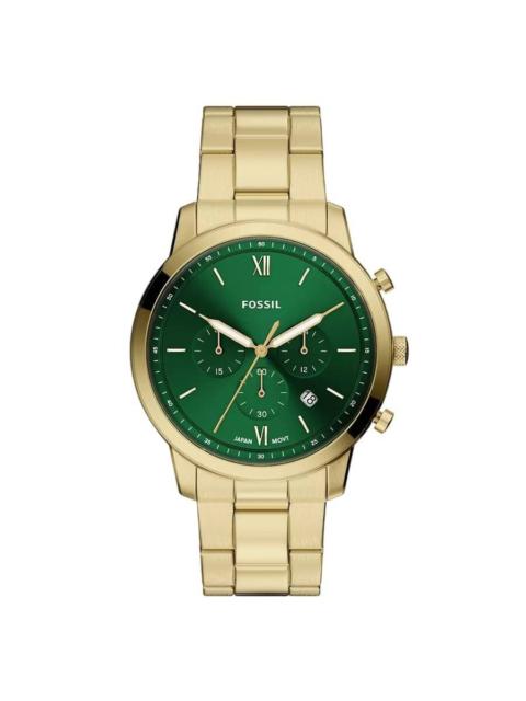 Other Designers Fossil Neutra Chronograph Quartz Green Dial Men's Watch FS6164