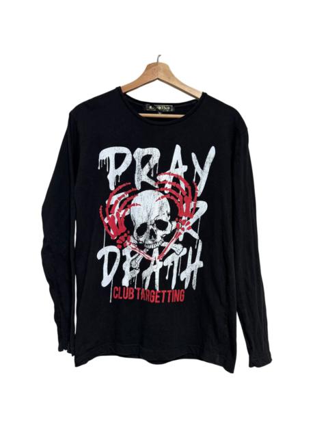 Japanese Brand - Liquid Boy Longsleeve Shirt Pray For Death